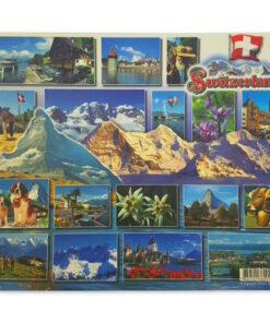 Tapis de souris vue suisse