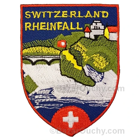 Rheinfall-Nähflicken