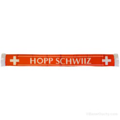 Swiss supporter scarf hopp Schwiiz