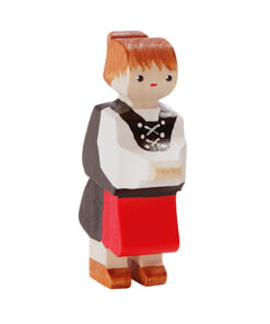 Figurine en bois suisse