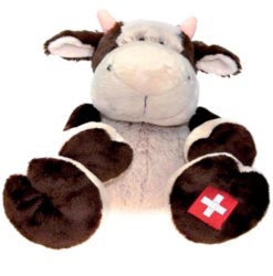Peluche vache suisse