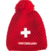 Red Swiss Cross beanie