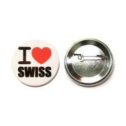 Abzeichen Ich liebe Schweizer