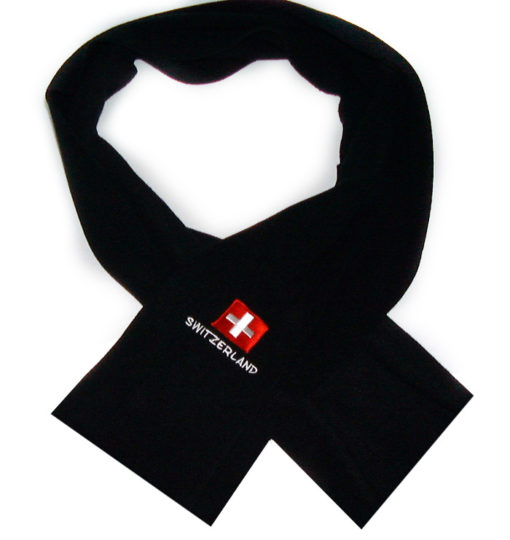 Swiss cross scarf