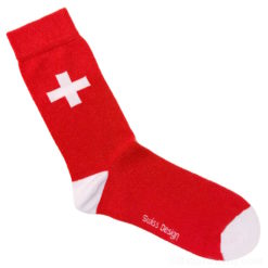 Chaussette croix suisse