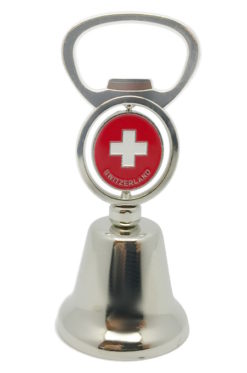 Swiss cross table bell