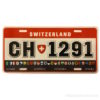 Swiss metal plate
