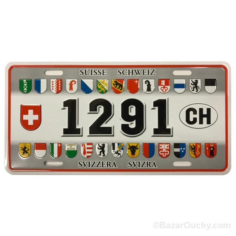 Plaque de voiture suisse