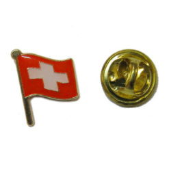 Pin de la bandera suiza