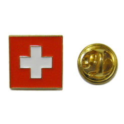 Pin de la bandera suiza