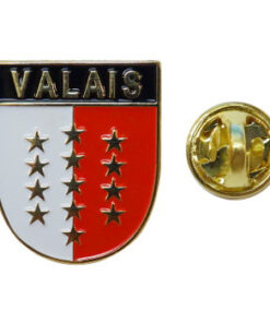 Pin's drapeau valaisan