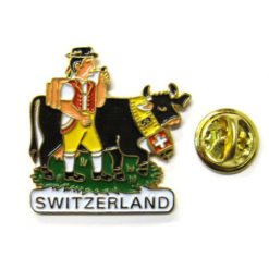 Swiss cow's pin