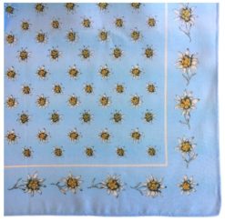 Foulard avec edelweiss