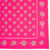 Foulard rose edelweiss