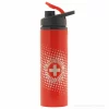 Metal water bottle - Swiss cross