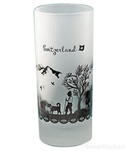 Verre eau suisse découpage poya