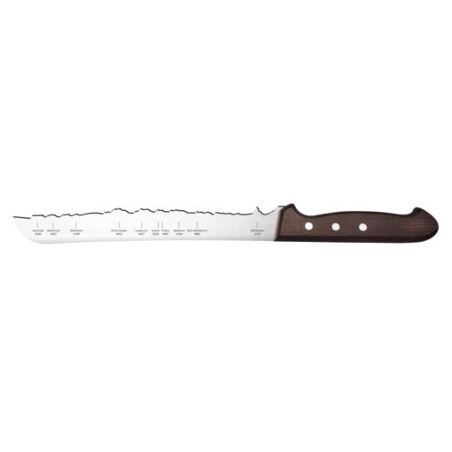 Panorama Knife - Couteau forme montagne silhouette