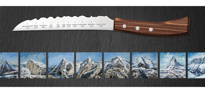 Panorama Knife - Silhouette Bergmesser