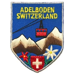 Sew-on patch Adelboden-telepherique