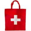 Sac / Tote bag croix suisse en tissus