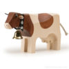 Swiss wooden cow toy