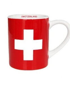 Tasse expresso croix suisse