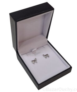 Alternative view of Boucle d'oreille vache en argent