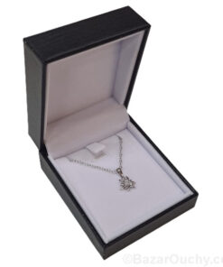 Alternative view of Collier edelweiss en argent