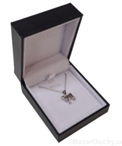 Alternative view of Collier vache en argent