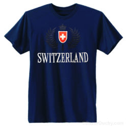 T-shirt classica svizzera