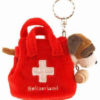 St. Bernard dog keychain