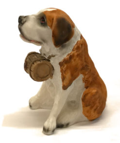 Miniature Saint Bernard dog