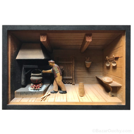 Cornice in legno 3D