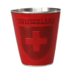 Shot glass Swiss liquor