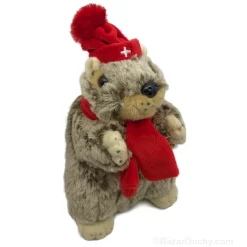 Marmot plush toy sings yodelling