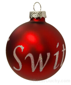 Boule de Noel suisse
