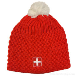 Gorro rojo cruz suiza