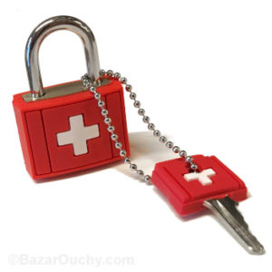 Swiss cross lock