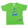 Grünes Schweizer Poya-T-Shirt