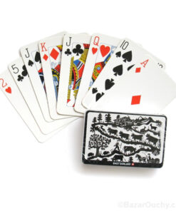 Jeu de carte poya suisse découpage