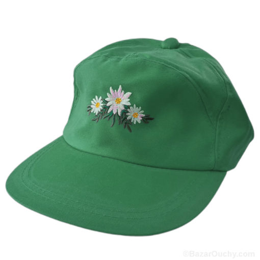 Casquette suisse edelweiss