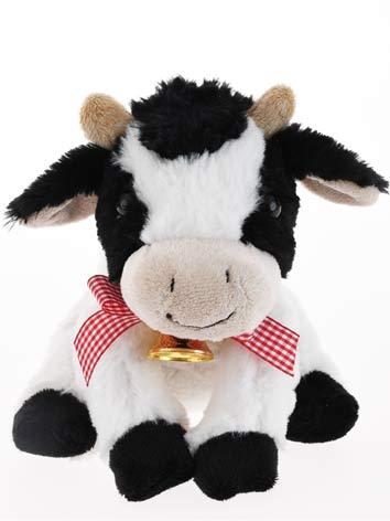 vache en peluche