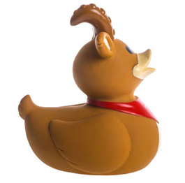 Ibex-shaped bath duck