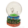 Snow globe - Swiss cow