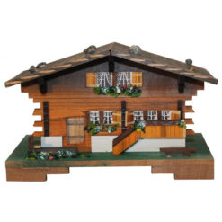 Chalet de música suiza