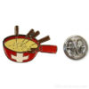 Swiss fondue pin