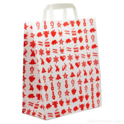 Sac cadeau motif suisse papier