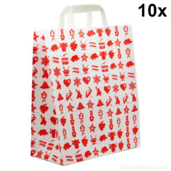 Gift bag with Swiss paper motif