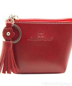 Petit porte monnaie croix suisse