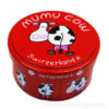 Caixa de metal de vaca suíça Mumu Cow
